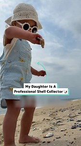 My daughter is a professional shell collector 🐚 | Craft Factory