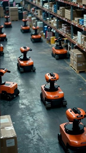 750,000 Robots Run Amazon Warehouses 😳