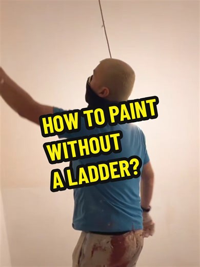 How to Paint Without a Ladder: Unique Techniques Revealed