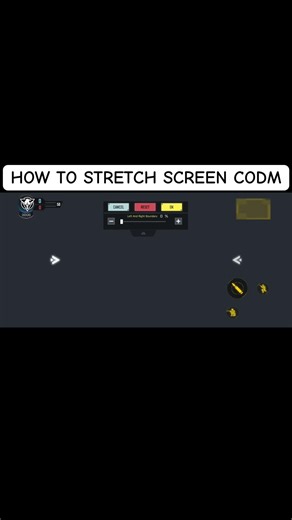 How to stretch screen codm 📱#fyp #codm