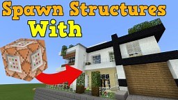 Spawn Structures With Functions Minecraft Map