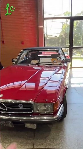 Mercedes 2-seater… pure luxury! #lcgaragers #classiccars #classiccarculture
