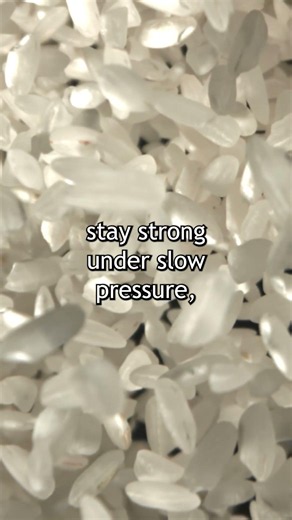 A Material That Reacts to Speed — Built From Rice and Sand