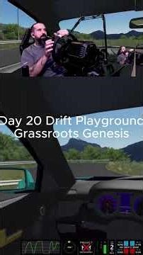Assetto Corsa day 20 Drift Playground Grassroots Genesis #assettocorsa #drift