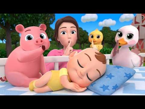 Hush Little Baby (Farm Version) | Newborn Nursery Rhymes & Kids Songs