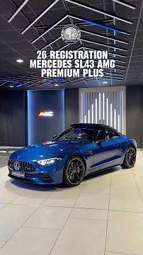 Beautiful example - 2026 26 Mercedes 2.0 SL43 AMG Premium Plus Convertible