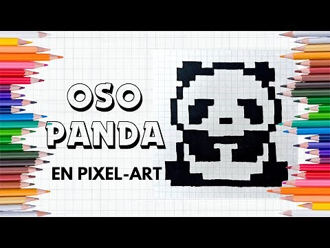 Pixel Art Tutorial: Drawing PANDA Step By Step
