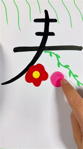 Make beautiful New Year clay paintings with kids