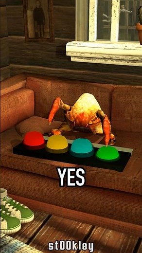 Headcrab Talks with Buttons 🔴🟡🔵🟢 Half-Life #shorts