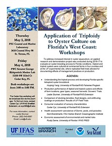 Application of Triploidy to Oyster Culture on Florida's West Coast - Florida Shellfish Aquaculture Online Resource Guide
