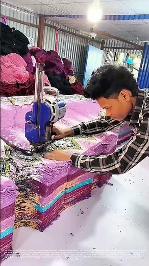 Trimming the Stack: The Precision Cut of Patterned Fabric Layers