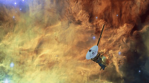 NASA's Voyager 1 has just found a 50,000 Celsius 'wall of fire' at the edge of the solar system
