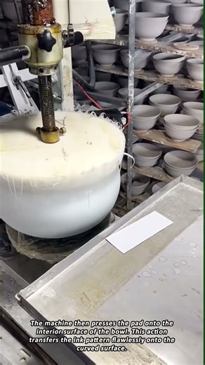 Decorating Ceramics with Pad Printing