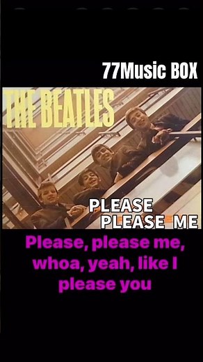 ビートルズ『please please me』#名曲 #beatles #music #歌詞動画