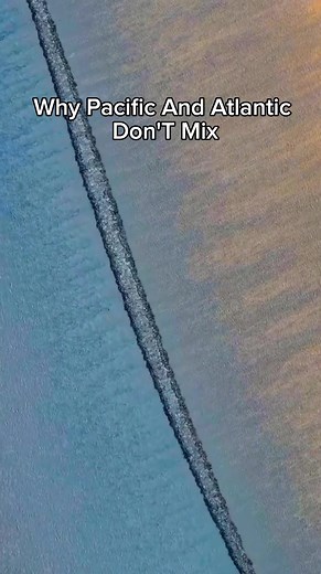 Pacific and Atlantic Ocean Meeting: Why They Never Mix