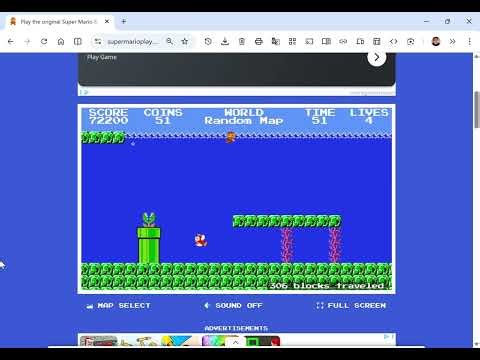 Super Mario Bros. Map Generator (Game #6)