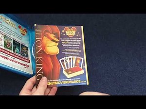 The Lion King Diamond Edition 2011 UK Blu Ray And DVD Show You
