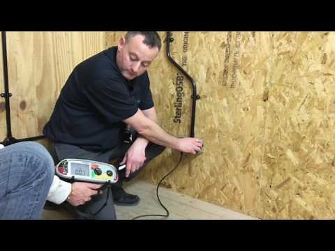 Electrical testing continuity of ring final circuit conductors, including protective conductors