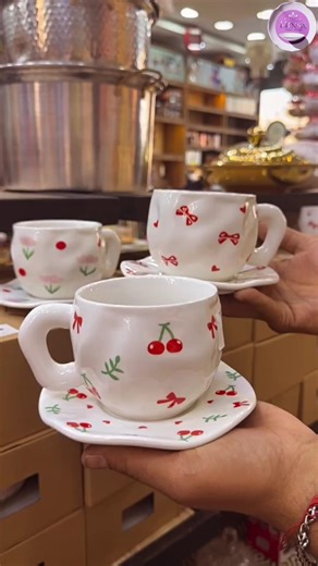 1 set cute irregular fruit ceramic coffee cups hand painted - #coffeecup #review #teaware #crockery