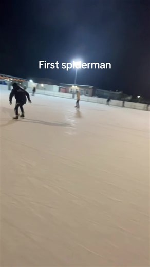 Ice Skating Collab with Spiderman