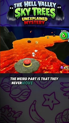 The Creepiest Mystery in Super Mario Galaxy - Hell Valley Sky Trees