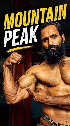 🚫Mountain Peak Biceps? ⛰️🔥 (2 Exercise Superset)💪🏻