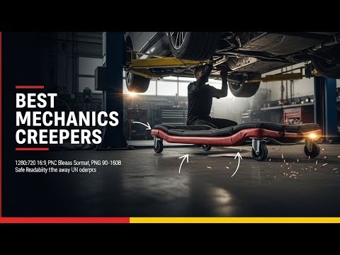 TOP 5 Best Mechanics' Creepers 2026 | Work Comfortably Under Any Vehicle