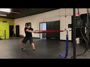 NT Loop Band Tight Rotations Core Exercise at Home