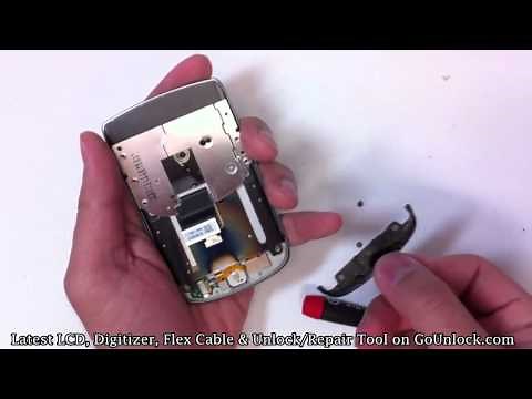 Blackberry Torch 9810 9800 Screen Repair Disassemble Take Apart Video Guide