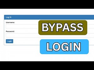 Bypassing Login Pages Using SQL Injection