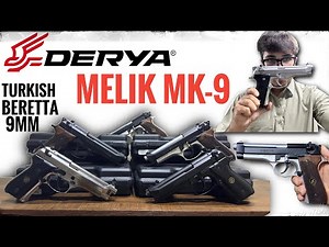 Derya Melik MK9 Turkish 9mm Beretta 92FS Clone | Review & interchangeable beretta