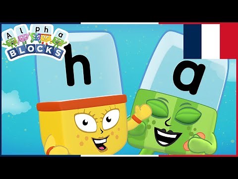Apprendre l'Alphabet | Épisodes complets | ‪@AlphablocksFrançais‬