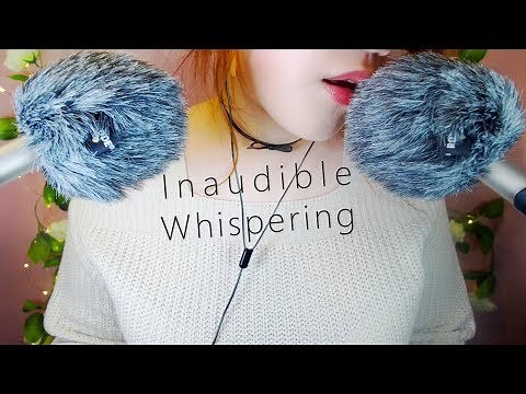 ASMR Soft Inaudible Whispering 🐑 & Windscreen Cutting