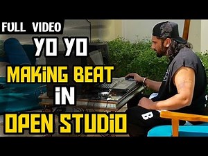 YO YO HONEY SINGH making beat at open studio || update by mafia viral