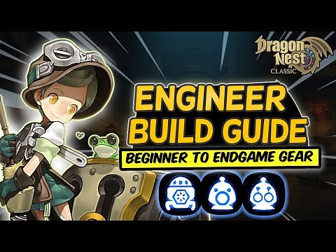 COMPLETE ENGINEER GUIDE! Best Level 40 Engineer Build - Skill, Heraldry, Suffixes | DN SEA Classic