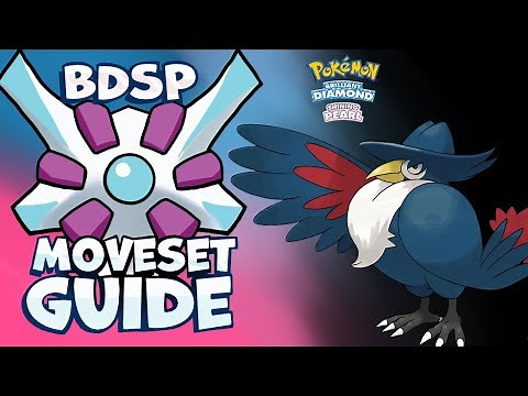 How to use HONCHKROW! HONCHKROW Moveset Guide! Pokemon Brilliant Diamond and Shining Pearl