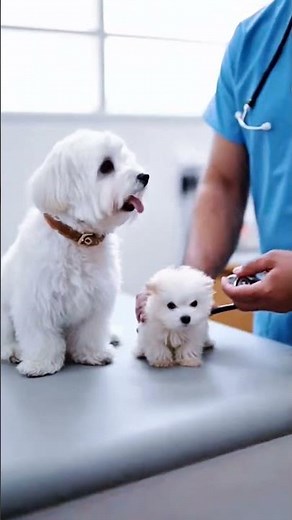 Unbelievable Flood Rescue: Maltese Mom Protects Her Puppy Until Help Arrives