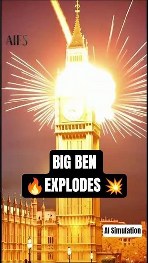 Big Ben Destruction 💥🔥 Insane Simulation
