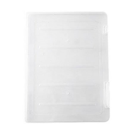 Linxiam Transparent File Box Storage Box Portable Supplies Holder for Documents and Paper Protectors Portable File Box Clear2 - Walmart.ca
