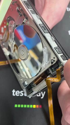 Disassembling an iPod Touch Hard Drive