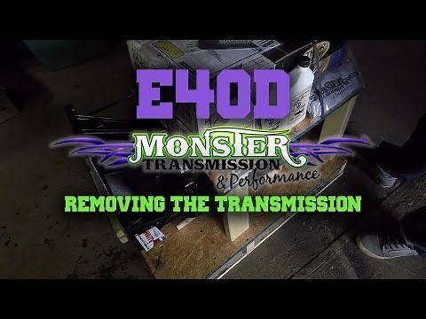 [E4OD] Powerstroke Transmission Removal: Part 1 (2018)