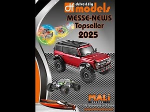 DF-Models NEUHEITEN 2025 von der Spielwarenmesse - Crawler, Buggys, Helis, Drohnen und mehr!