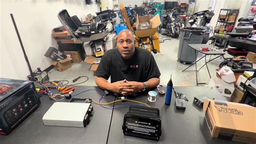 Wiring a DSP to a Harley Davidson Radio
