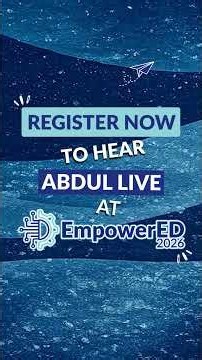 Is Technology Really Transforming Learning? | Hear Abdul Chohan Live At EmpowerED 2026