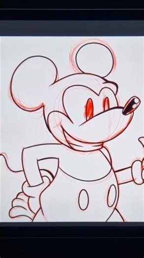 Mickey Mouse Fnf Mod Drawing #fnf #drawing #mickeymouse