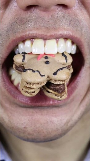 Gingerbread Macaron ASMR 🎄 Made With Love! #ASMR