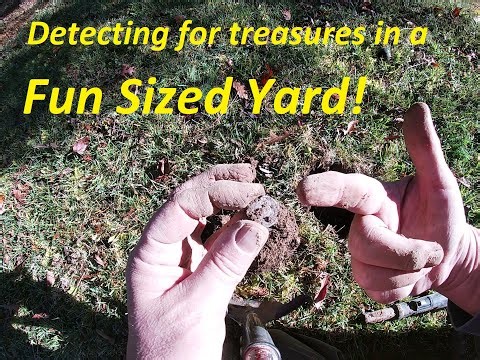 Detecting a Fun-sized Yard for Treasures!