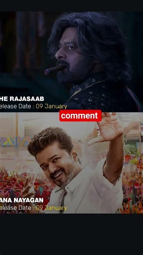 #jananayagan #rajasaab 9 January 2026 release