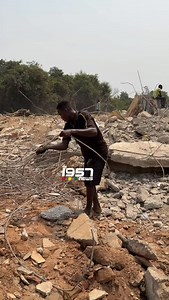 14K views · 263 reactions | LIVE | Some scrap dealers have moved in to claim iron rods from structures along the Kpeshie Lagoon in Tse Addo following the demolition exercise carried out by NADMO. According to them, they purchased the iron rods from the owners of the demolished buildings and intend to straighten the rods before selling them. - #the1957news | The1957News | Facebook