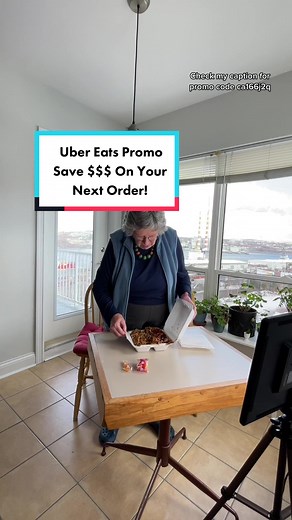 Teaching My Mum To Use Uber Eats Promo